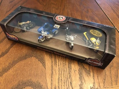 Harley Davidson Hot Wheels Rumble Road 1999 ¡Juego de 4 sellados!! Sturgis SD!! Foto 1 de 4