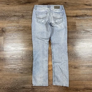 BKE Buckle Jake Straight Leg Jeans Herren 33x32 Blue Wash Premium Stretch Denim - Bild 1 von 8