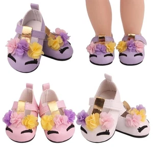 1 Pair Fasteners Shoes for 18inch Doll Changing Kits - Picture 1 of 15