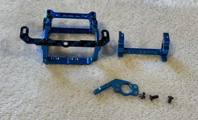 Kyosho Mini Z PN Racing 93-102mm Multi Motor Mount (Blue) - Image 1 of 3