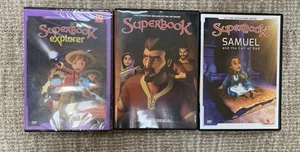 SUPERBOOK - 3 DVD Lot: Explorer, Samuel And The Call Of God And Peter’s Denial - Picture 1 of 1