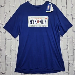 T-shirt uomo NBA Nike New York Knicks 4 Life taglia XL nuova con etichette grafica basket NYC - Foto 1 di 13