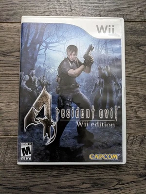 Resident Evil 4 Wii Edition (Nintendo Wii) Complete CIB w/ Manual Tested - Image 1 of 3