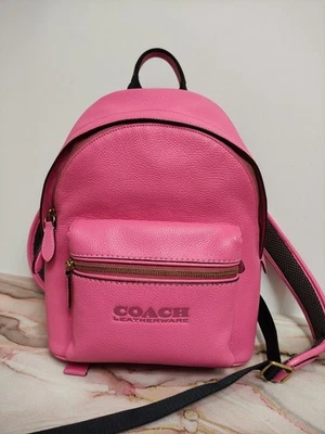 Coach C8472 Charter Backpack 24 Petunia Pink - Image 1 of 4