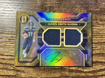 JAXON SMITH NJIGBA 2023 GOLD STANDARD PATCH AUTO /149 #254 SEAHAWKS - Image 1 of 2
