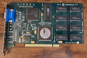 Sierra Screamin' 3D (4MB Rendition Verite V1000-E PCI video card) - Picture 1 of 3