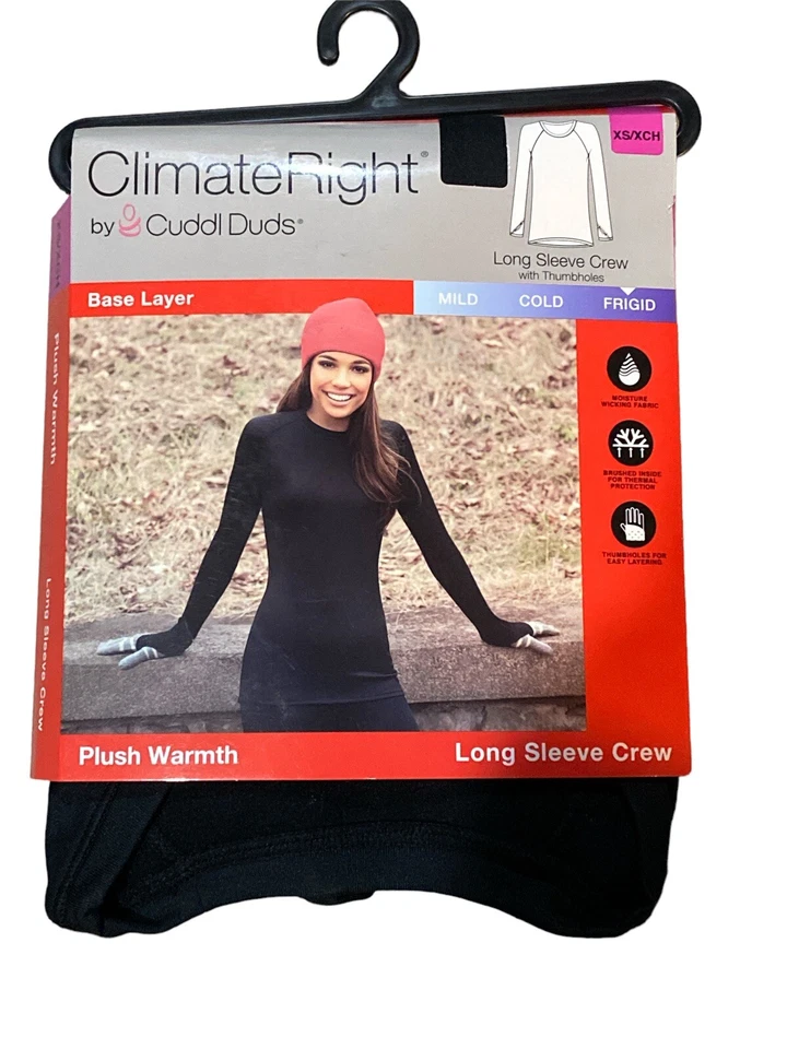 ClimateRight by Cuddl Duds Women's Warmth Long Underwear Size XS A20