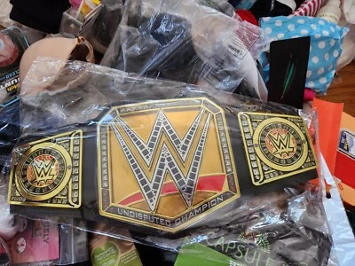Cinturón Título Juguete Campeonato Universal WWE Indiscutible - SIN TALLA Foto 1 de 4