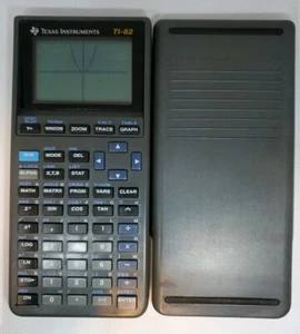 Texas Instruments TI-82 Graphing Calculator With Cover - Picture 1 of 6
