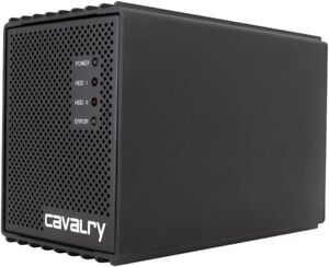 Cavalry Storage CADA-SA2 Series 2 TB USB/eSATA 2-Bay RAID Personal Disk Array