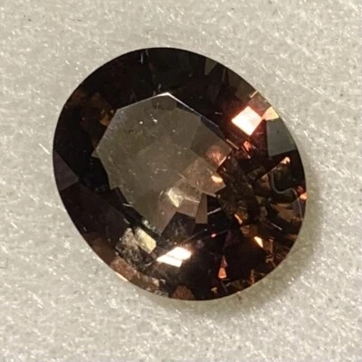 Axinite Color Change 3.5ct Oval Cut Natural Unheated AFGHANISTAN  - Image 1 of 4