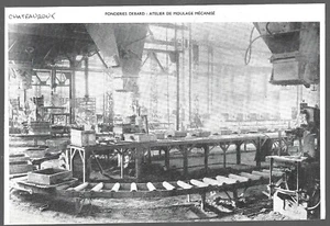 1954  --  CHATEAUROUX . FONDERIES DEBARD . ATELIER DE MODELAGE . 4B856 - Picture 1 of 1