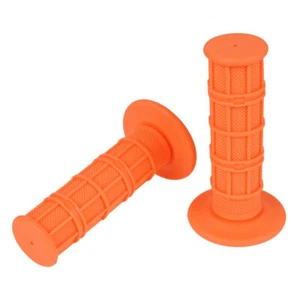Par de cubiertas de goma de 25 mm 7/8" 1" 25 mm manillar naranja para Suzuki GSXS1000 2016-24 - Imagen 1 de 10