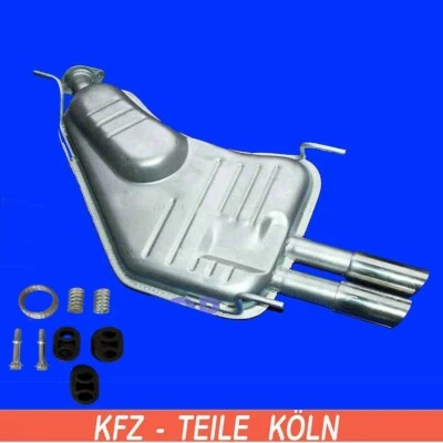 OPEL VECTRA B 2.5 2.6 Silenciador Final Tubo De Escape Silenciador - Imagen 1 de 2