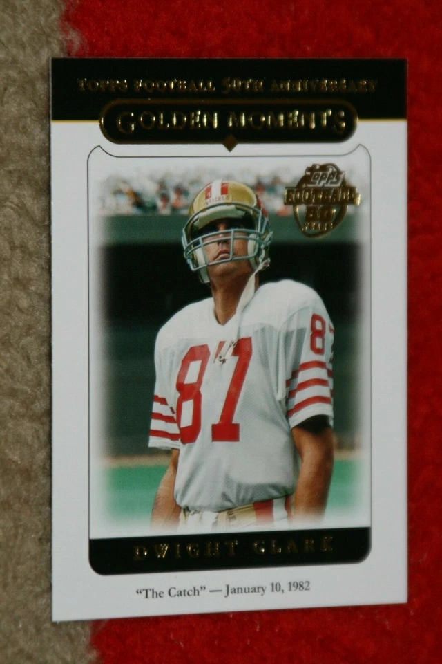 DWIGHT CLARK 2005 TOPPS THE CATCH GOLDEN MOMENTS #323 SAN FRANCISCO 49ERS - Image 1 of 1