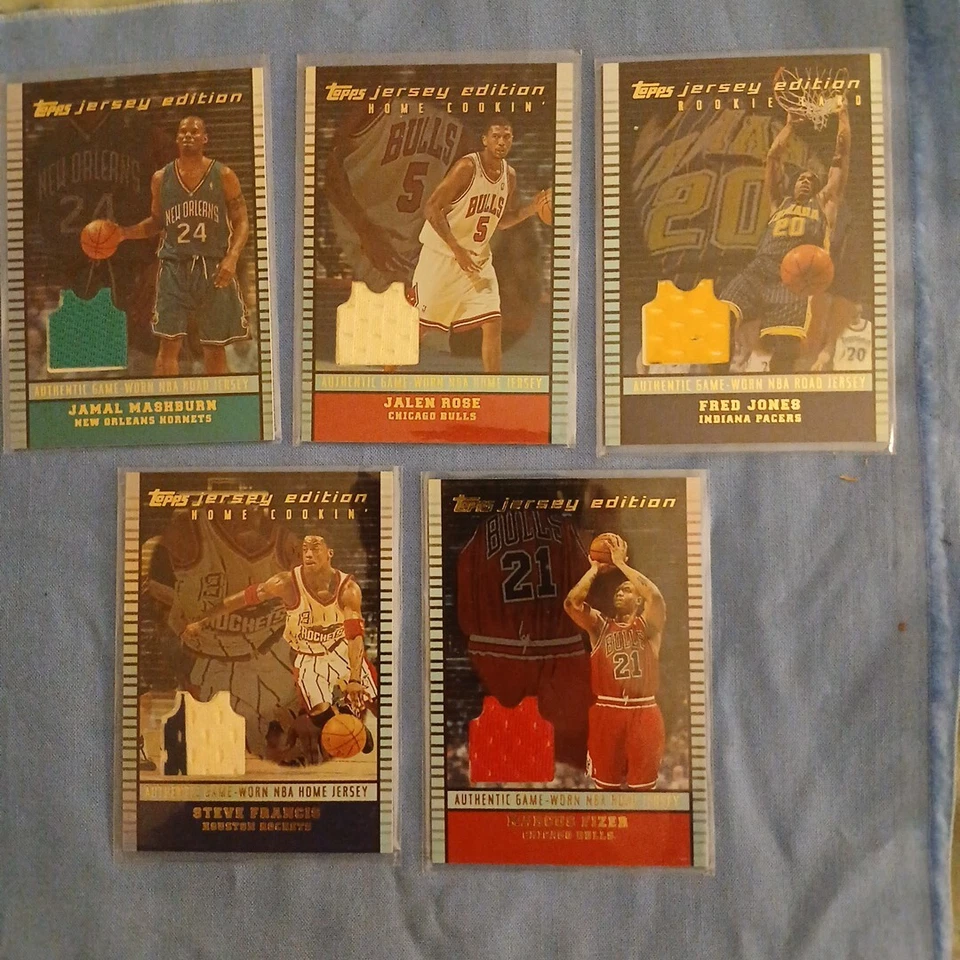 A Lot Of (5) Cards TOPPS JESERY EDITION 2003  - Изображение 1 из 2