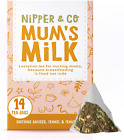 Nipper & Co, Mums Milk Breastfeeding Tea for Lactation 14 Reusable Bags = 42 New