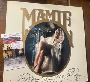 MAMIE VAN DOREN 1977 COMO EN MAMIE VAN DOREN CHURCHILL LP AUTOGRAFIADO JSA ¡AUTENTICIDAD! - Imagen 1 de 3