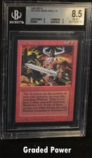 BGS Beta Keldon Warlord  8.5 Magic Beckett Graded MTG