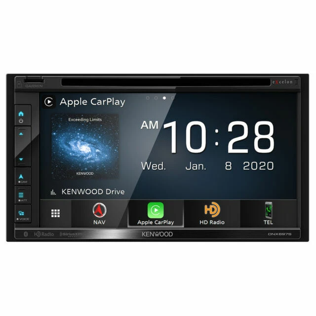 Kenwood Excelon DNX697S 6.8 inch DVD Navigation Receiver