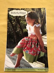 Butterfly Kisses By Jina Barney “Olivia” Skirt Sizes 18m-12 Yrs. - Picture 1 of 2