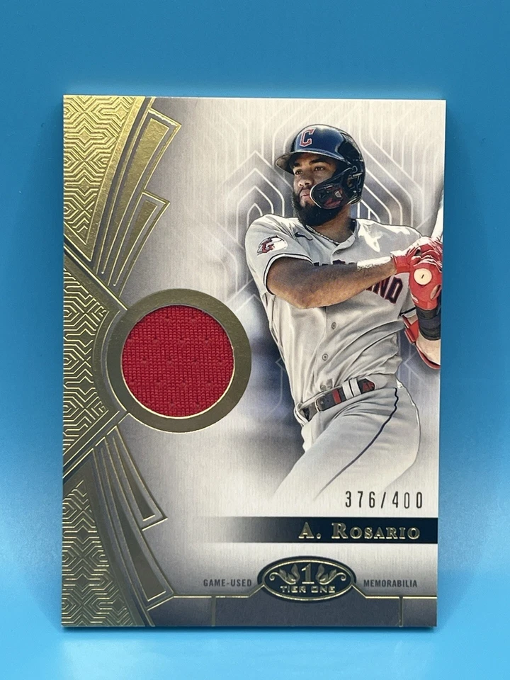 Amed Rosario 376/400 Game Used Tier 1 Relic Card 2023 Topps #TIR-ARO  - Image 1 of 3