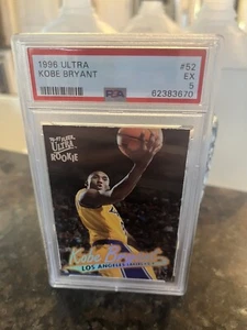 1996 Ultra Basketball #52 Kobe Bryant PSA 5 - Bild 1 von 2