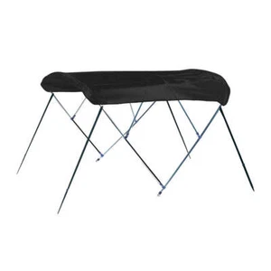 Carver 3 Bow 4669U Bimini Top with Boot - Black Acrylic [A4669UB-02] - Picture 1 of 1