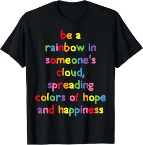 Hope Happiness Heartfelt Quote Positive Affirmation T-Shirt Hoodie - Picture 1 of 10