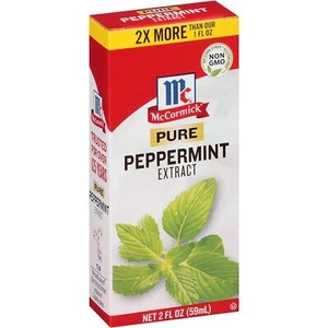 McCormick Reiner Pfefferminzextrakt, 2 flüssige Unzen Kostenloser Versand USA - Bild 1 von 8