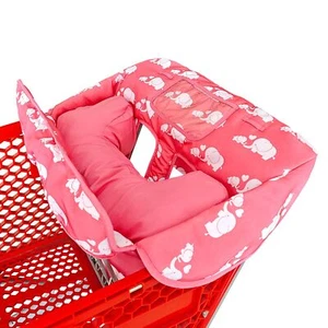 SHOPPING CART COVER Babies High Chair Protector Soft Pillow Padded Pink LOVE&GO - Picture 1 of 6