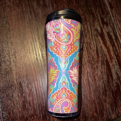 Vaso de viaje Vera Bradley con tapa 16 0z Foto 1 de 4