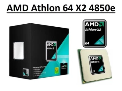 AMD Athlon 64 X2 4850e Dual Core Processor 2.5 GHz, Socket AM2, 45W CPU  - Image 1 of 4