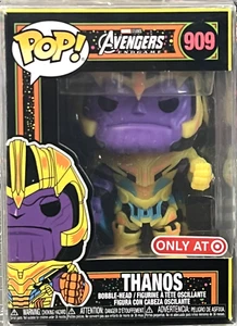 Funko Pop! Avengers Endgame Thanos BlackLight Target Exclusive w/ Protector - Picture 1 of 2