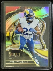 Kyren Williams - 2023 Select Club Level rojo/amarillo troquelado Prizm #242 Rams - Imagen 1 de 2