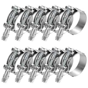 Paquete de 10 abrazaderas de manguera de perno en T de acero inoxidable PEROMI 304 36-44 mm para identificación de manguera de 1,25"... - Imagen 1 de 4