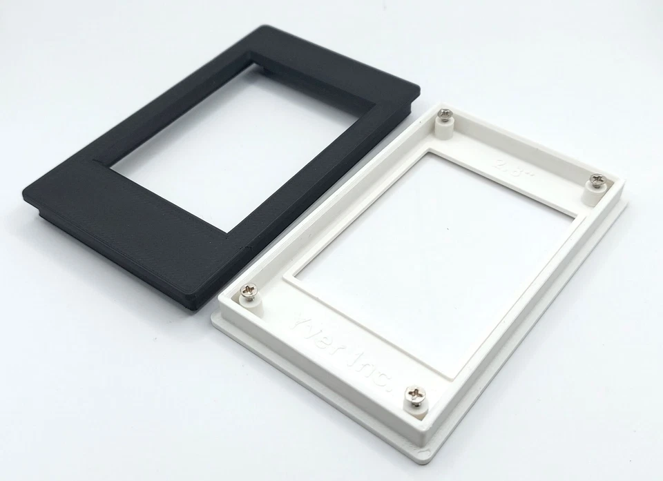 Einbaurahmen bezel für Nextion LCD 2,8" 2.8" Zoll Enhanced Yverinc Labs - Bild 1 von 1