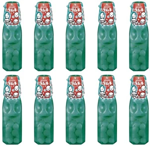 Morinaga Ramune Candy Soda Sour Sweet Fizz Glucose Snack Bottle Japanese 29g - Picture 1 of 59