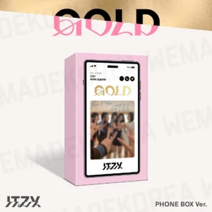 Mini álbum itzy versión caja telefónica DORADA 9 Artículos auténticos oficiales K-POP - Imagen 1 de 2
