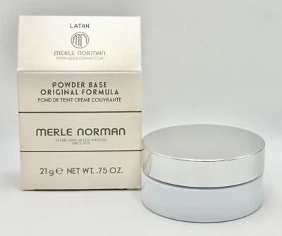 Merle Norman Powder Base Original Formula - LATAN - 0.75 oz. Full Size NIB - Image 1 of 3