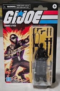 Hasbro GI Joe Vintage Retro Snake Eyes 3.75” Figure Walmart Exclusive 2020