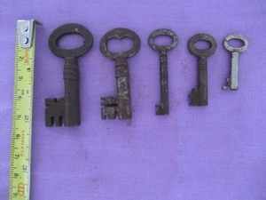 5 x Vintage / Antike Schlüssel (B4) - Bild 1 von 1