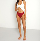 ===Calvin Klein (X-Small) Pure Ribbed Cheeky Bikini QF6443-601  BRAZILIAN