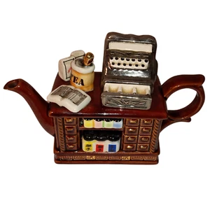 Cardew Design Collectible Teapot - Cash Register & Tea Shop Display - Picture 1 of 8