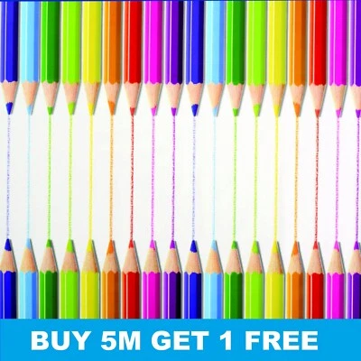Premium Pencil Crayon Tablecloth Wipe Clean Vinyl Oil Cloth PVC Table Protector - Image 1 of 2