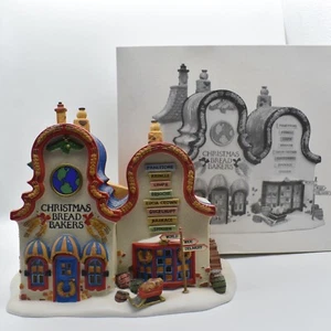 Dept 56 North Pole Christmas Bread Bakers Lighted House Heritage Village #56393 - Picture 1 of 7