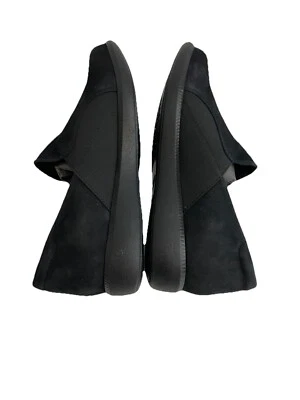 Munro Womens Loafer Slip On Clay Black Nubuck 9.5 WIDE $199 Travel Casual NWOB - Image 1 of 4