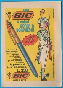 BIC: Penna 4 Colori Anno 1971 pubblicità advertising werbung clipping MA1506 - Imagen 1 de 1
