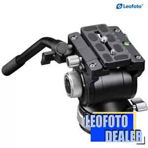 Leofoto BV-15 70mm Camera Video head Fluid Head for tripod w Quick Release Plate - Picture 1 of 1