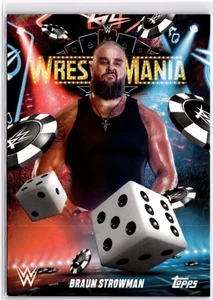Braun Strowman 2025 Topps WWE World x Wrestlemania 41 Las Vegas #WM-25 C - Picture 1 of 2